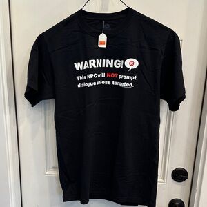 NWT Black Graphic T-Shirt